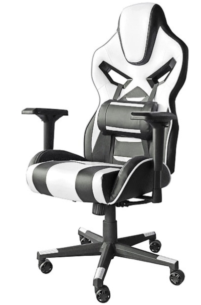 Кресло Mio Tesoro Стефан X-2657 (черный/белый) Кресло Mio Tesoro Стефан X-2657 (черный/белый)