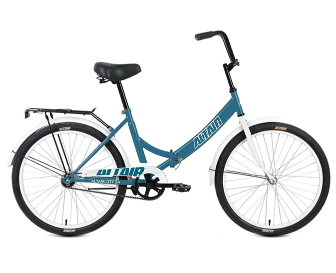 Велосипед Altair City 24 2021 (голубой/белый) Велосипед Altair City 24 2021 (голубой/белый)
