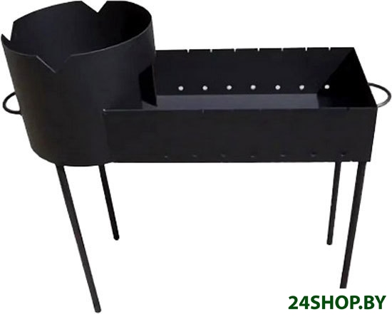 Разборный мангал Chugun Invest 3в1 90x35x80см (8л, со съемными ножками) Разборный мангал Chugun Invest 3в1 90x35x80см (8л, со съемными ножками)