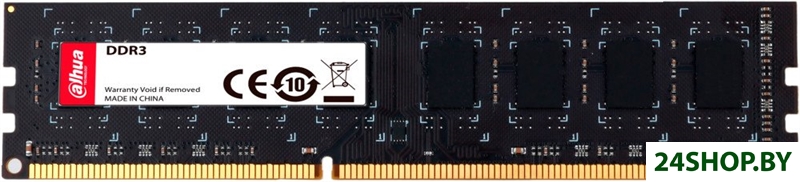 Оперативная память Dahua 4ГБ DDR3 1600 МГц DHI-DDR-C160U4G16 Оперативная память Dahua 4ГБ DDR3 1600 МГц DHI-DDR-C160U4G16
