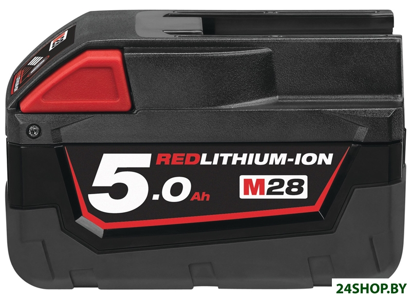 Аккумулятор Milwaukee M28 B5 4932430484 (28В/5 Ач) Аккумулятор Milwaukee M28 B5 4932430484 (28В/5 Ач)