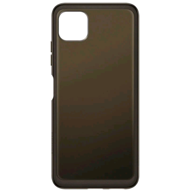 Чехол SAMSUNG Soft Clear Cover для A22 (черный) (EF-QA225TBEGRU) Чехол SAMSUNG Soft Clear Cover для A22 (черный) (EF-QA225TBEGRU)