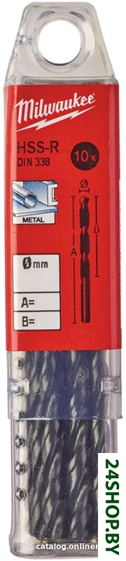 Набор сверл Milwaukee 4932363464 (10 предметов) Набор сверл Milwaukee 4932363464 (10 предметов)
