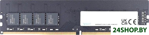 Оперативная память Apacer 16ГБ DDR4 3200 МГц AU16GGB32CSFBGH Оперативная память Apacer 16ГБ DDR4 3200 МГц AU16GGB32CSFBGH