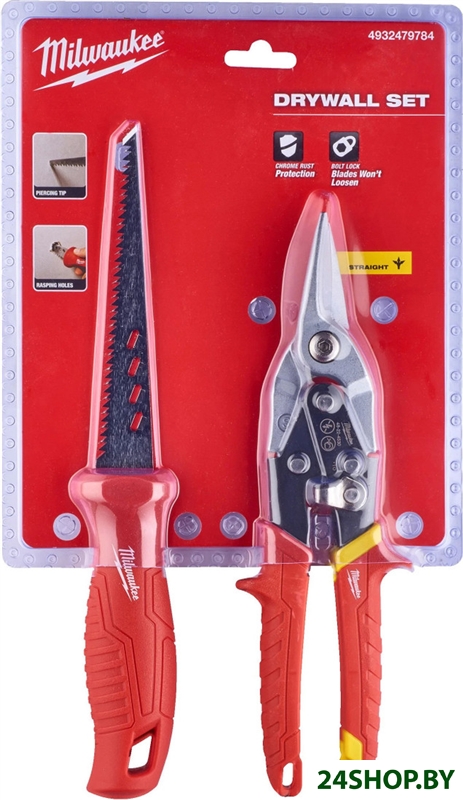 Набор домашнего мастера Milwaukee Drywall Set 4932479784 (2 предмета) Набор домашнего мастера Milwaukee Drywall Set 4932479784 (2 предмета)