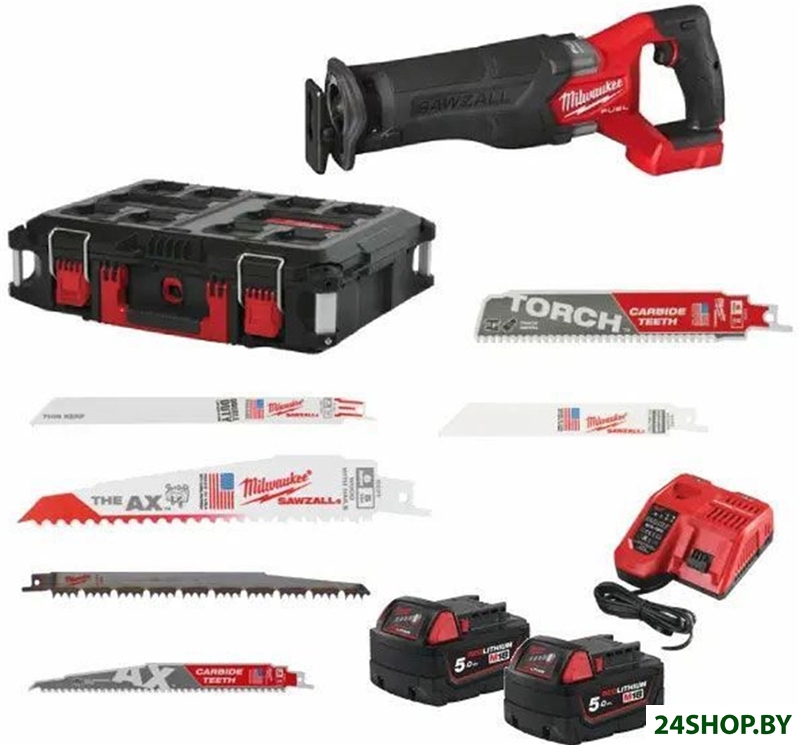 Сабельная пила Milwaukee M18 FSZ100P 4933498242 (с 2-мя АКБ, кейс) Сабельная пила Milwaukee M18 FSZ100P 4933498242 (с 2-мя АКБ, кейс)