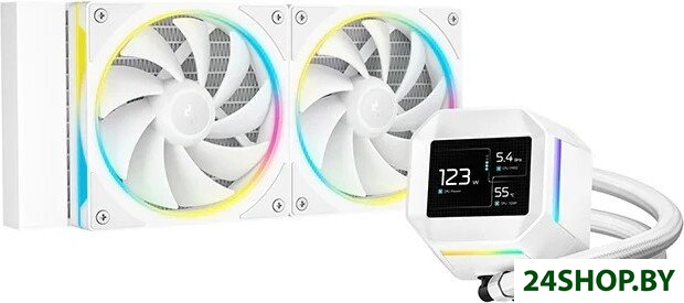 Система жидкостного охлаждения для процессора DeepCool LM240 WH R-LM240-WHDMMC-1 Система жидкостного охлаждения для процессора DeepCool LM240 WH R-LM240-WHDMMC-1