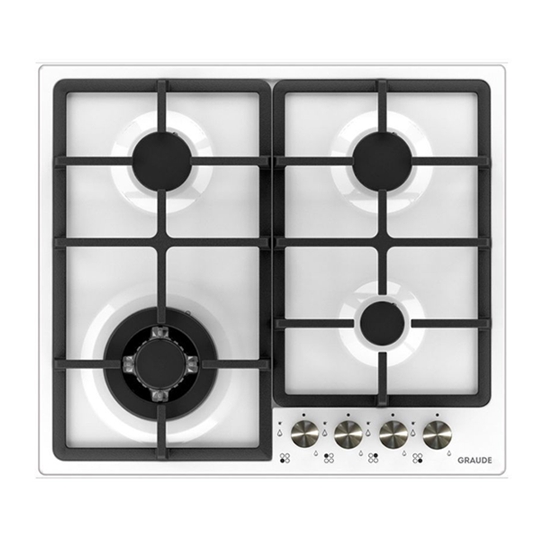 Газовая варочная поверхность GRAUDE GS 60.2 WM Газовая варочная поверхность GRAUDE GS 60.2 WM
