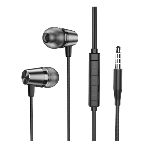 Наушники Deppa Stereo Alum Mini (черный) Наушники Deppa Stereo Alum Mini (черный)