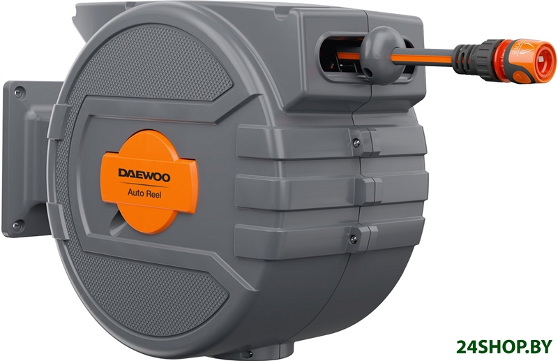 Катушка со шлангом Daewoo Power Auto Reel x25 DWR 3050 (1/2", 25 м) Катушка со шлангом Daewoo Power Auto Reel x25 DWR 3050 (1/2", 25 м)