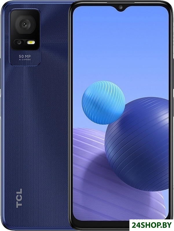 Смартфон TCL 408 T507U 4/64GB (полуночный синий) Смартфон TCL 408 T507U 4/64GB (полуночный синий)