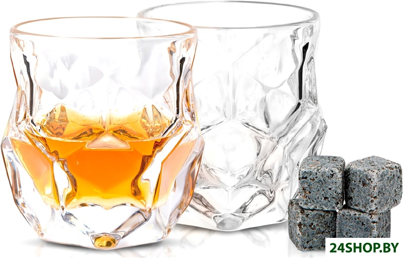 Набор бокалов для виски Makkua Whisky Set IceBerg WSI04 Набор бокалов для виски Makkua Whisky Set IceBerg WSI04