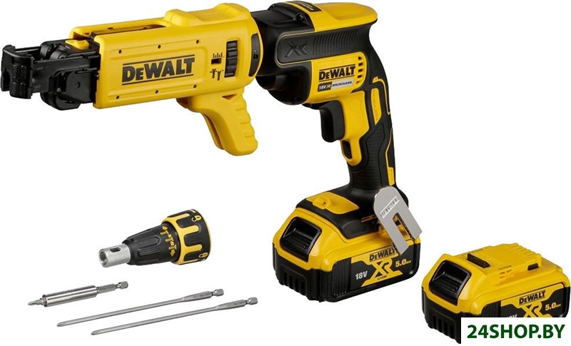 Шуруповерт для гипсокартона DeWalt DCF620P2K (с 2-мя АКБ, кейс) Шуруповерт для гипсокартона DeWalt DCF620P2K (с 2-мя АКБ, кейс)