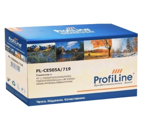 Картридж ProfiLine PL-CE505A/719 (аналог HP CE505A) Картридж ProfiLine PL-CE505A/719 (аналог HP CE505A)