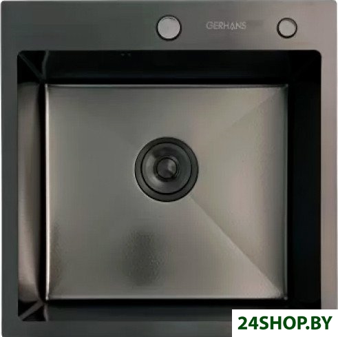 Кухонная мойка Gerhans K35050BD Decor (графит) Кухонная мойка Gerhans K35050BD Decor (графит)