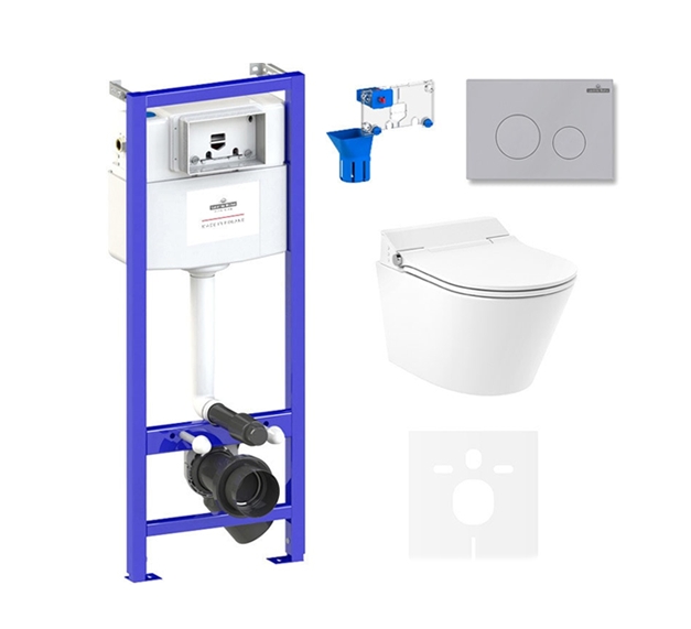 Унитаз Lavinia Boho Smart V-Clean 7 в 1 87561181 Унитаз Lavinia Boho Smart V-Clean 7 в 1 87561181