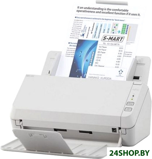 Сканер Fujitsu SP-1125N PA03811-B011 (белый)