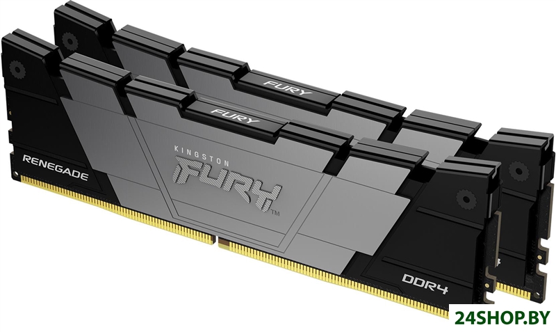 Оперативная память Kingston FURY Renegade 2x8ГБ DDR4 4000МГц KF440C19RB2K2/16 Оперативная память Kingston FURY Renegade 2x8ГБ DDR4 4000МГц KF440C19RB2K2/16