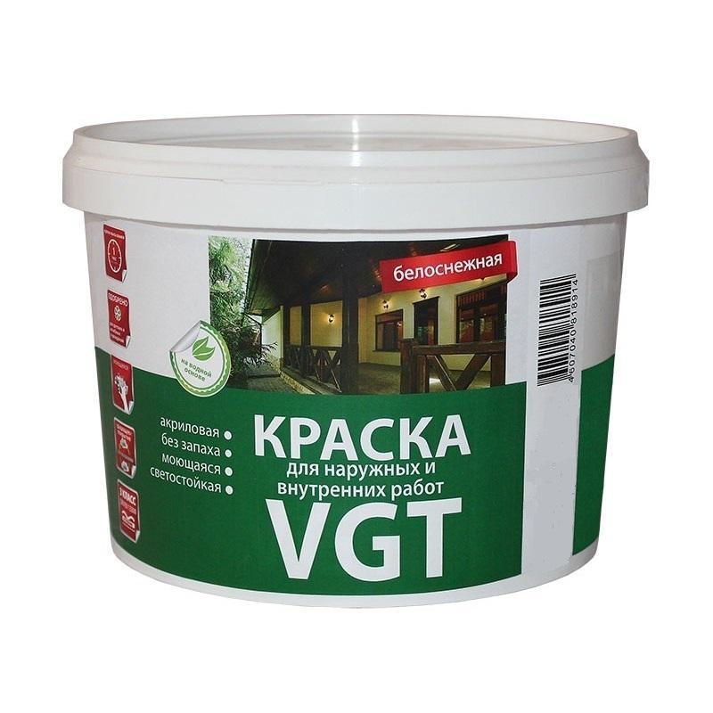 Краска VGT Для наружн/внутр. работ Моющаяся ВД-АК-1180 1.5 кг (белоснежный) Краска VGT Для наружн/внутр. работ Моющаяся ВД-АК-1180 1.5 кг (белоснежный)