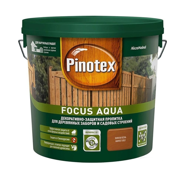 Пропитка Pinotex Focus Aqua 5 л (палисандр) Пропитка Pinotex Focus Aqua 5 л (палисандр)