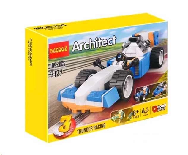 Конструктор Decool Architect 3127 Экстремальные гонки Конструктор Decool Architect 3127 Экстремальные гонки