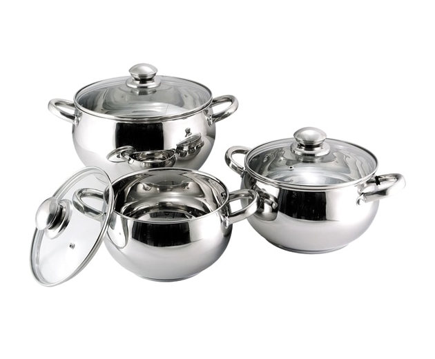 Набор кастрюль Bohmann BH-0506 6 предметов Набор кастрюль Bohmann BH-0506 6 предметов
