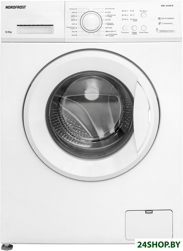 Стиральная машина Nordfrost (Nord) WM 6100 W Стиральная машина Nordfrost (Nord) WM 6100 W