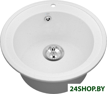 Кухонная мойка Vigro Vigronit VG104 150800 (белый) Кухонная мойка Vigro Vigronit VG104 150800 (белый)