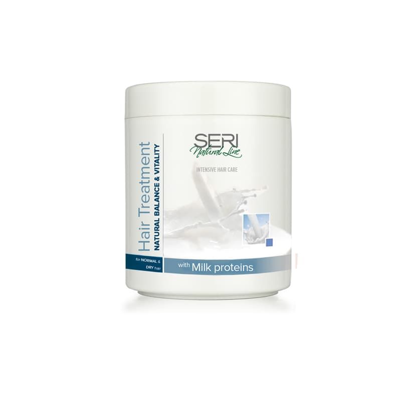 Маска для вьющихся и непослушных волос с молочными протеинами Seri Natural Line Маска для вьющихся и непослушных волос с молочными протеинами Seri Natural Line