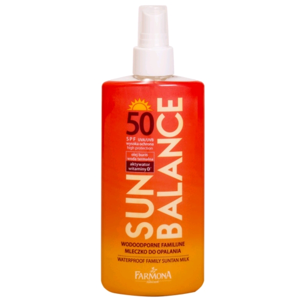 

Молочко солнцезащитное Farmona Sun Balance водостойкое SPF50 (SUN3008)