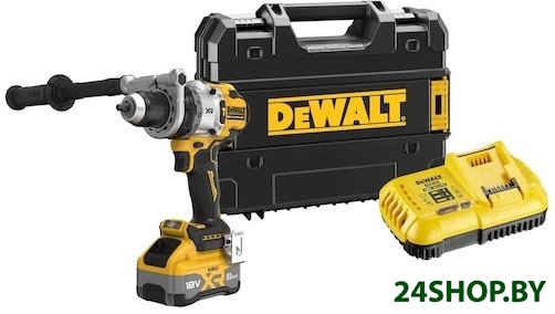 Ударная дрель-шуруповерт DeWalt DCD1007WW1T (с 1-им АКБ, кейс) Ударная дрель-шуруповерт DeWalt DCD1007WW1T (с 1-им АКБ, кейс)