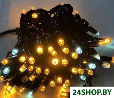 Новогодняя гирлянда ULED ULED-SL-100-24V-(B-F-WW/W) Новогодняя гирлянда ULED ULED-SL-100-24V-(B-F-WW/W)
