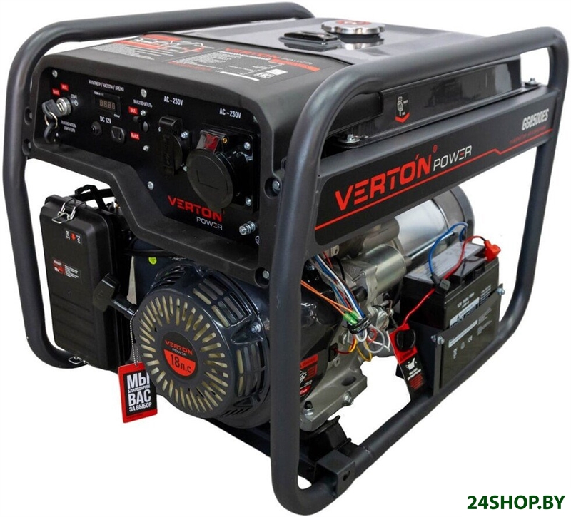 Бензиновый генератор Verton Power GG8500ES Бензиновый генератор Verton Power GG8500ES