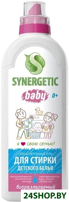 Гель для стирки Synergetic Baby 1 л Гель для стирки Synergetic Baby 1 л