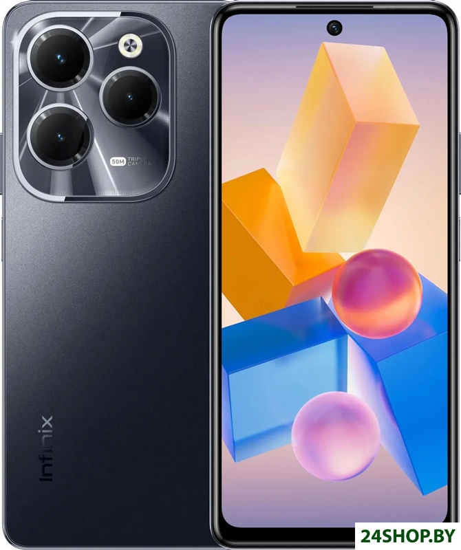 Смартфон Infinix Hot 40 X6836 8GB/256GB (звездный черный) Смартфон Infinix Hot 40 X6836 8GB/256GB (звездный черный)