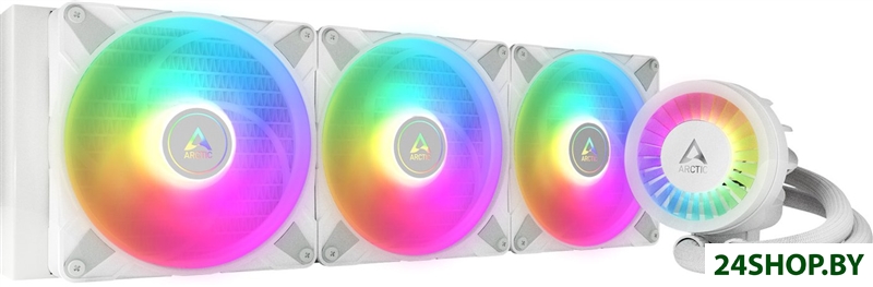 Система жидкостного охлаждения для процессора Arctic Liquid Freezer III 420 A-RGB White ACFRE00153A Система жидкостного охлаждения для процессора Arctic Liquid Freezer III 420 A-RGB White ACFRE00153A