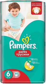 Подгузники Pampers Pants 6 (16+ кг) 44 шт Подгузники Pampers Pants 6 (16+ кг) 44 шт