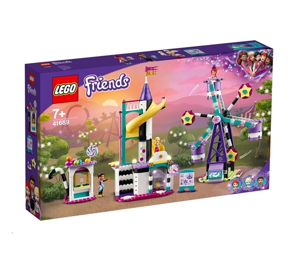 Конструктор Lego Friends Волшебное колесо обозрения и горка 41689 Конструктор Lego Friends Волшебное колесо обозрения и горка 41689