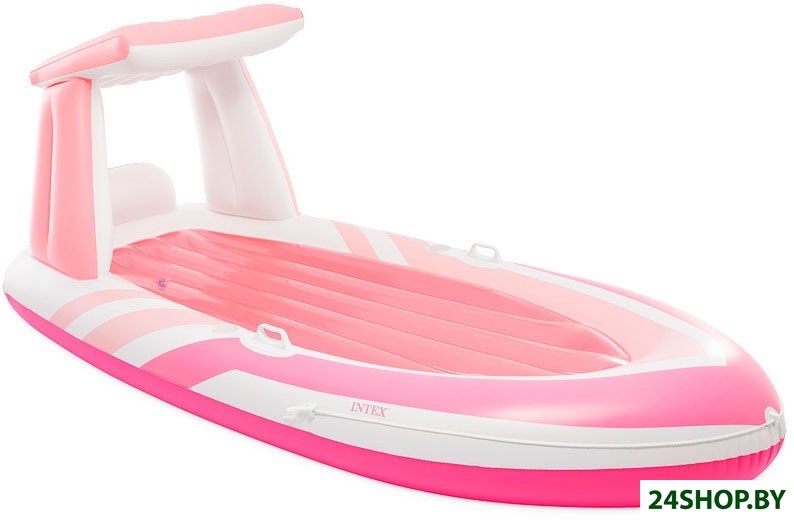 Надувной матрас для плавания Intex Pink Paradise 257х135 см 57804 Надувной матрас для плавания Intex Pink Paradise 257х135 см 57804