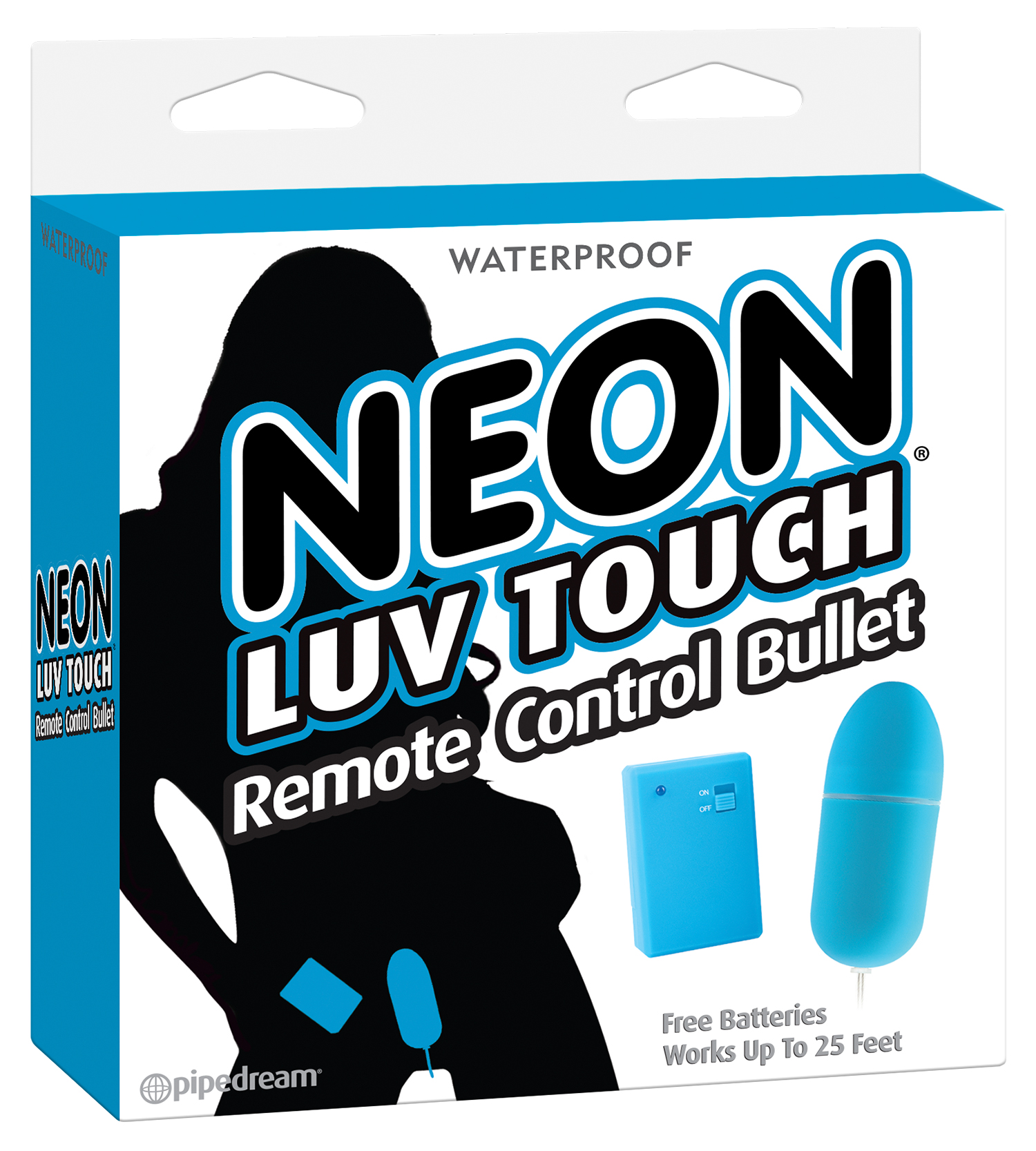 Вибро-яйцо с беспроводным пультом управления Neon Luv Touch Remote Control  Bullet Blue купить в Минске