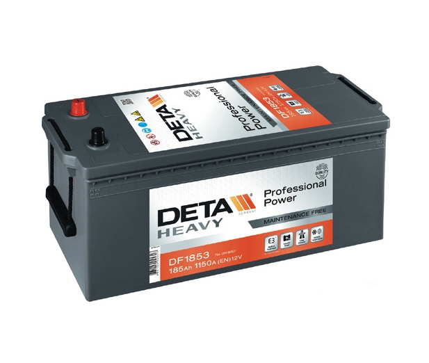 Автомобильный аккумулятор DETA Professional Power DF1853 (185 А·ч)