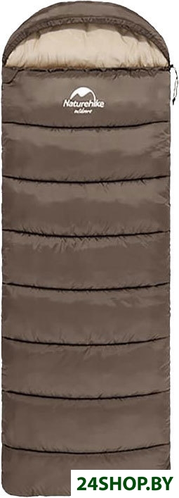Спальный мешок Naturehike U250S NH20MSD07 (правая молния, коричневый) Спальный мешок Naturehike U250S NH20MSD07 (правая молния, коричневый)