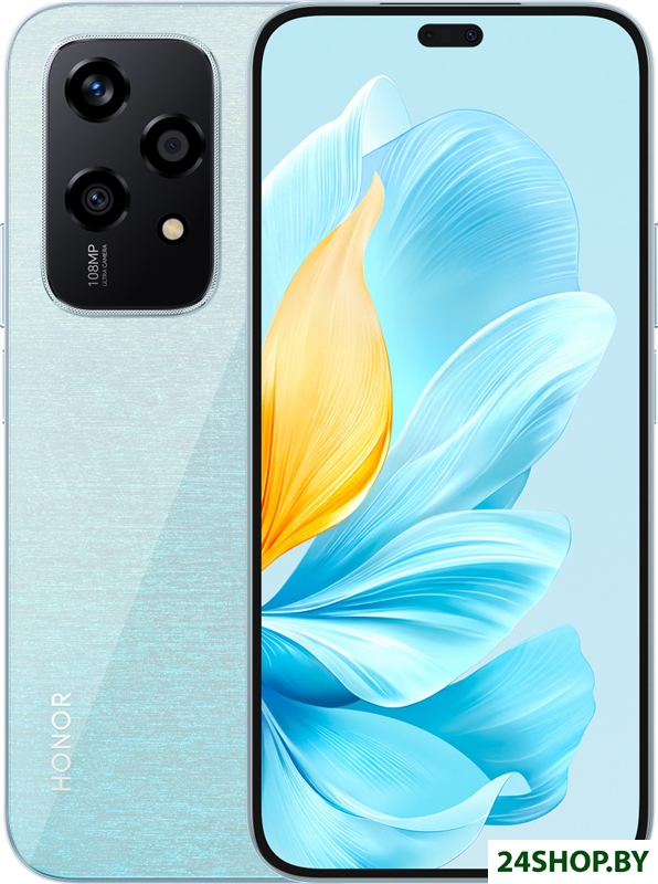 Смартфон HONOR 200 Lite 8GB/256GB международная версия (мерцающий голубой) Смартфон HONOR 200 Lite 8GB/256GB международная версия (мерцающий голубой)
