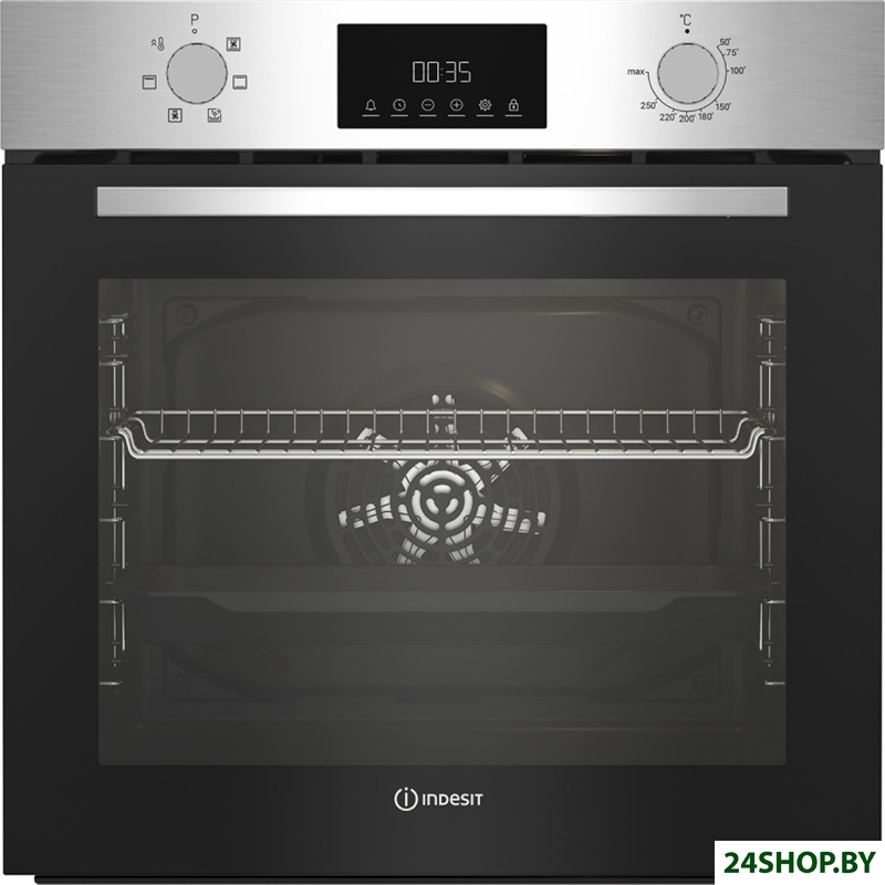 Электрический духовой шкаф Indesit IFE 3644 J IX Электрический духовой шкаф Indesit IFE 3644 J IX