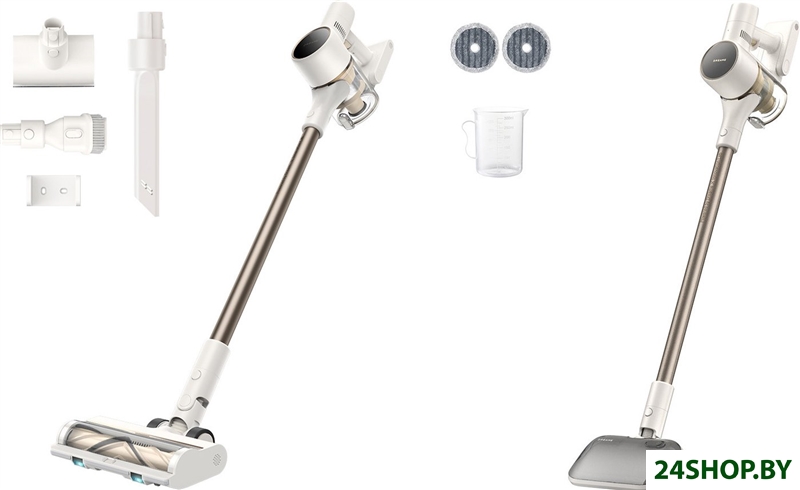 Пылесос Dreame Cordless Vacuum Cleaner R10s Aqua VZV25A (евровилка, белый) Пылесос Dreame Cordless Vacuum Cleaner R10s Aqua VZV25A (евровилка, белый)