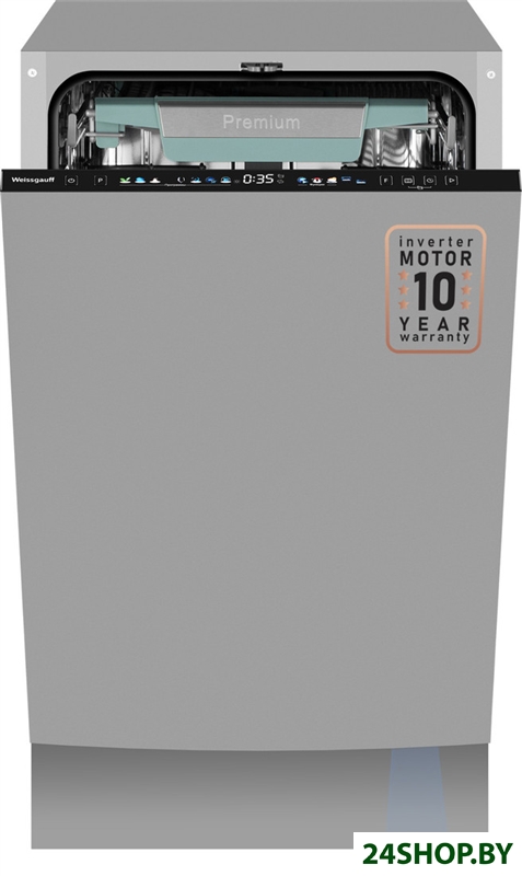 Встраиваемая посудомоечная машина Weissgauff BDW 4160 Real Touch DC Inverter Timer Floor Встраиваемая посудомоечная машина Weissgauff BDW 4160 Real Touch DC Inverter Timer Floor