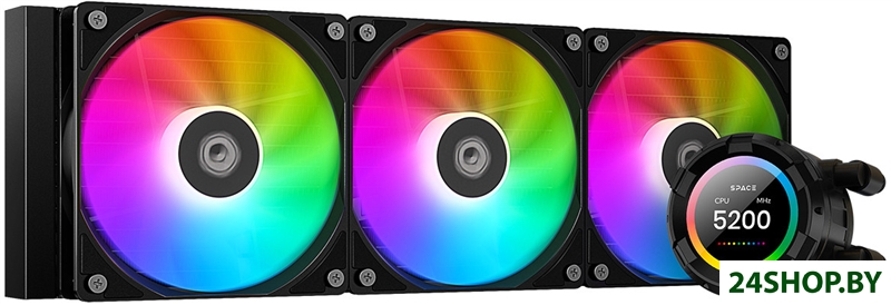 Жидкостное охлаждение для процессора ID-Cooling Space SL360 XE Жидкостное охлаждение для процессора ID-Cooling Space SL360 XE