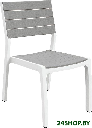 Стул Keter Harmony 17201232 (белый/серый) Стул Keter Harmony 17201232 (белый/серый)