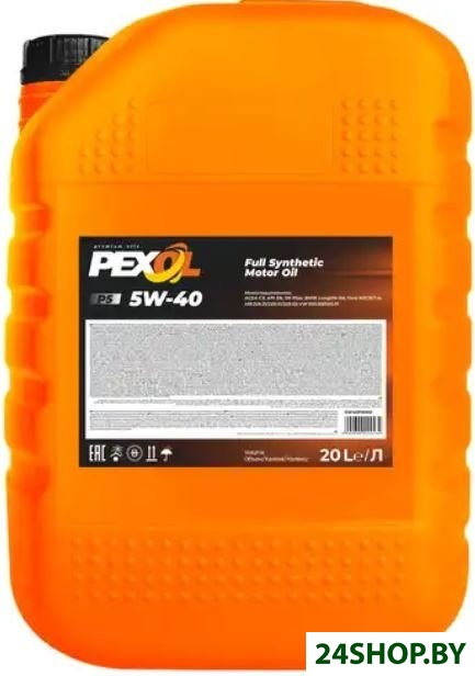 Моторное масло Pexol P5 5W-40 C3 SN/CF 20л Моторное масло Pexol P5 5W-40 C3 SN/CF 20л