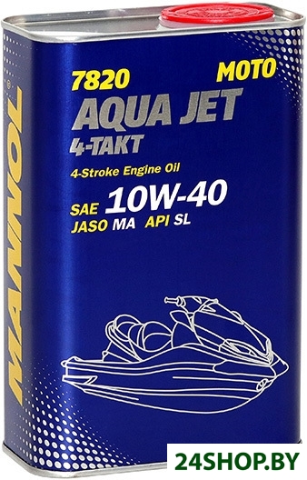Моторное масло Mannol 4-Takt Aqua Jet 10W-40 1л Моторное масло Mannol 4-Takt Aqua Jet 10W-40 1л